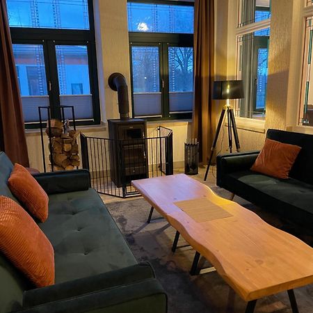 Ferienwohnung Mit Kamin Und Traumhafter Dachterrasse Mit Weitblick In Die Natur Neu Gaarz Exteriér fotografie